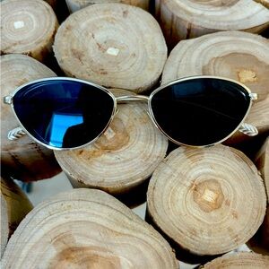 Chanel gold plated sunglasses